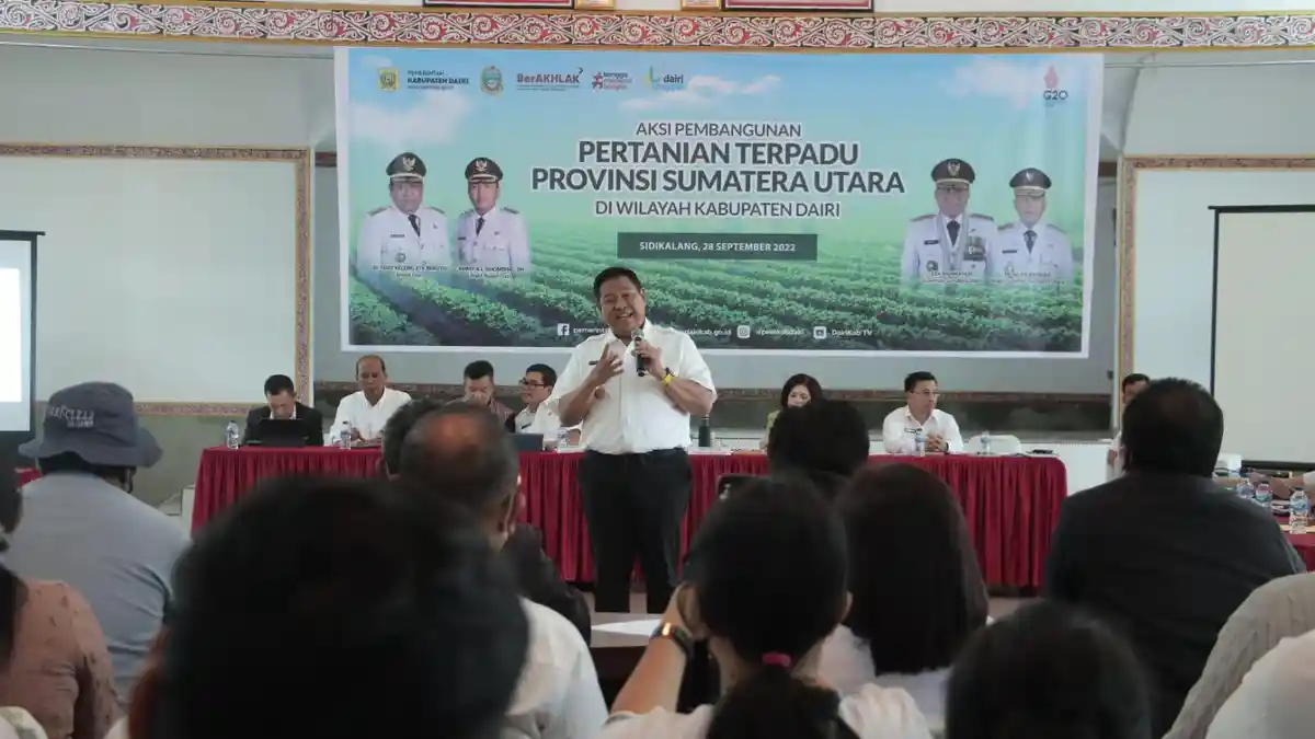 Tekan Inflasi, Pemkab Dairi Segera Luncurkan G-DairiKI, Bupati Eddy Berutu Jelaskan Manfaatnya