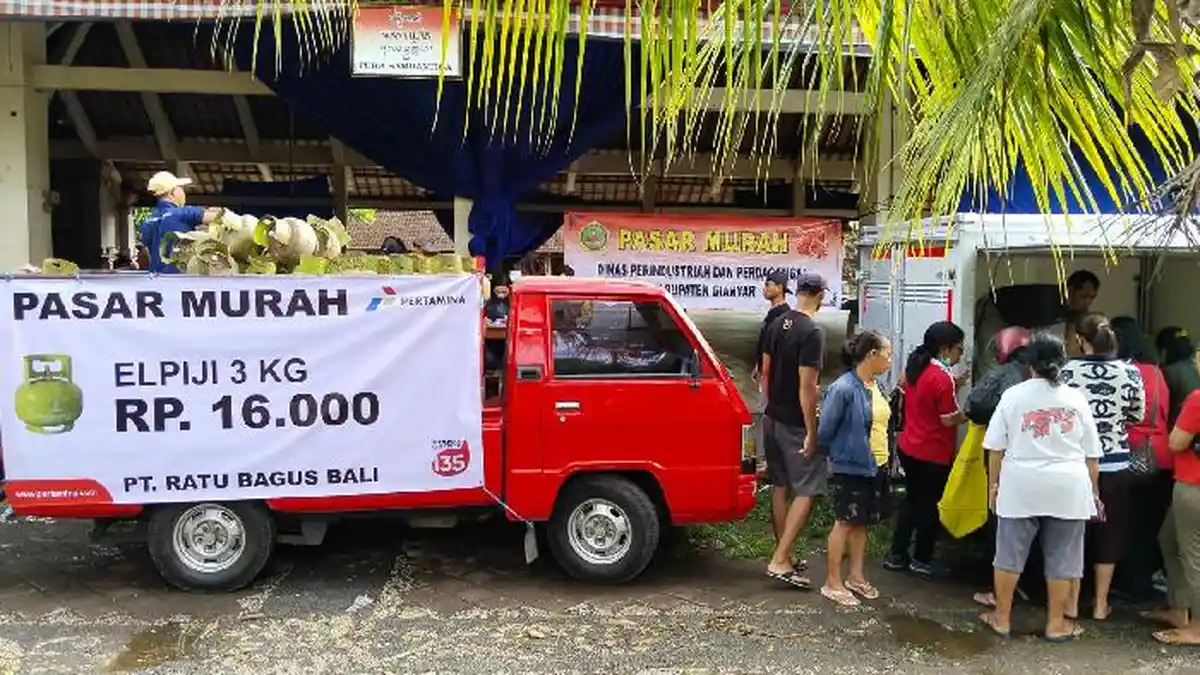Pemkab Gianyar Gelar Pasar Murah Jelang Hari Raya Idul Fitri 2023