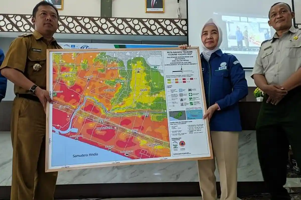 BMKG Sebut Glagah Jadi Kalurahan Paling Siap Hadapi Potensi Gempa dan Tsunami di Pesisir Selatan