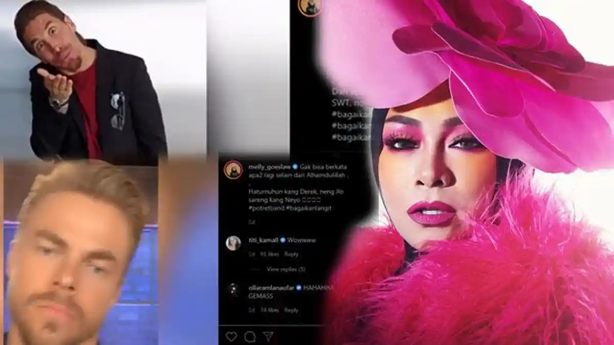 Lagu Melly Goeslaw Mendunia, Deretan Seleb Internasional Main Tik Tok Pakai Lagu 'Bagaikan Langit'