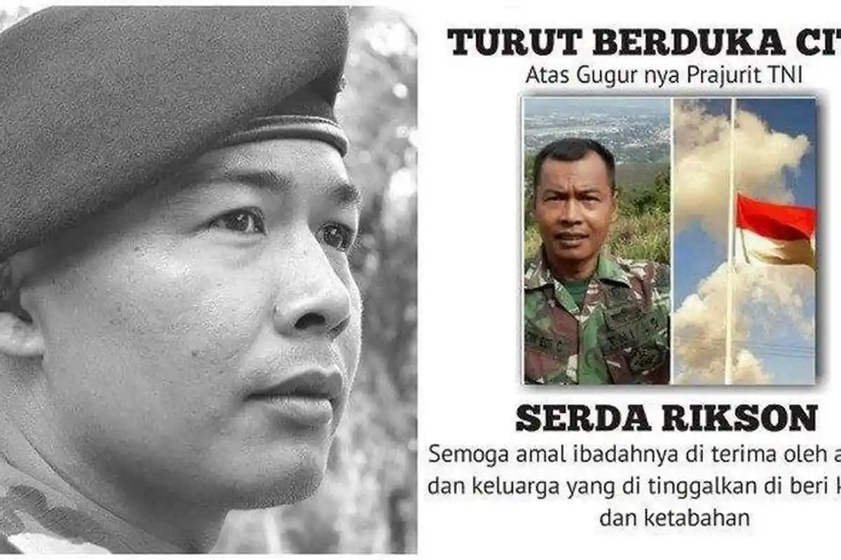 Kisah Heroik Serda Rikson Pasang Badan demi Pertahankan NKRI, Hari Ini Dimakamkan di Makam Pahlawan