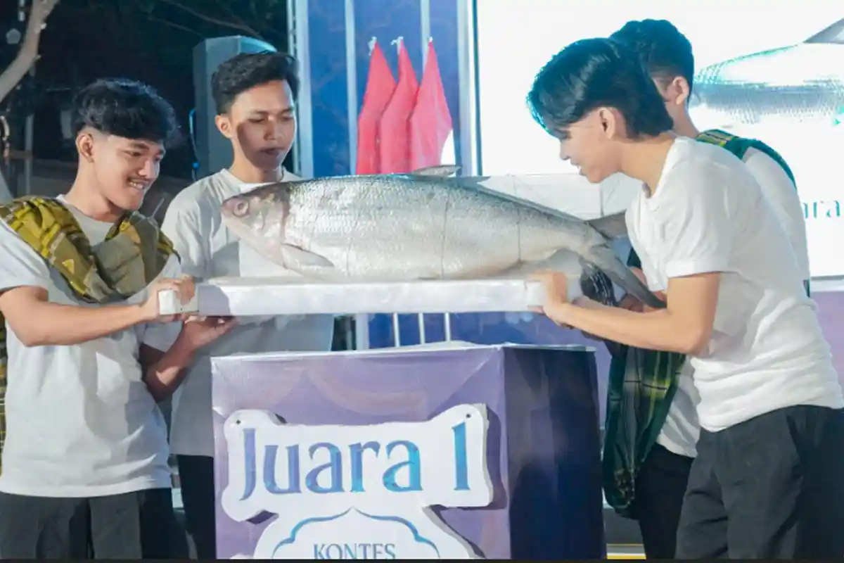 Kisah Pemenang Kontes Bandeng Kawak Gresik 2025. Mahdi Pelihara Puluhan Bandeng Umur Belasan Tahun