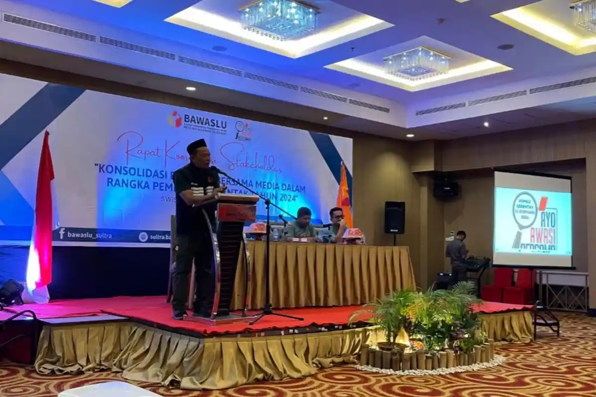 Bawaslu Sulawesi Tenggara Ajak Media Awasi Proses Pilkada 2024, Bakal Tindaklanjuti Setiap Laporan