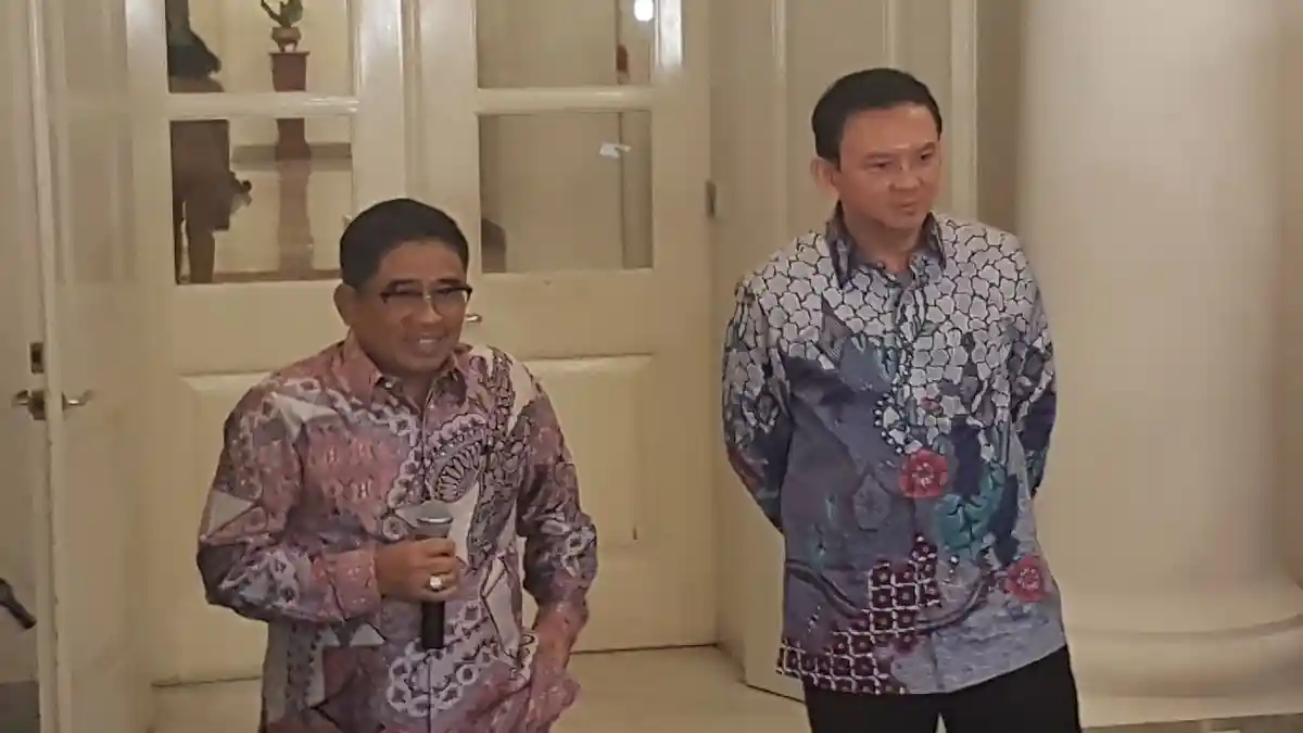 Ini Pujian Ahok kepada Soni Sumarsono 