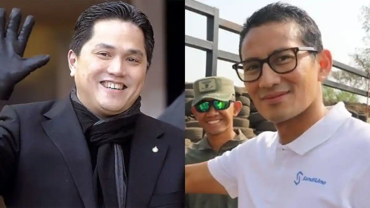 Sandiaga Uno Merasa Kasihan dengan Menteri BUMN Erick Thohir