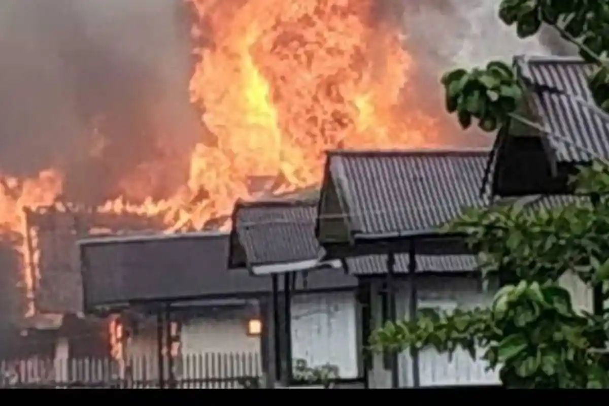 Kerusuhan di Yahukimo Papua, 6 Orang Tewas dan Puluhan Terluka, Diduga Dipicu Kematian Mantan Bupati