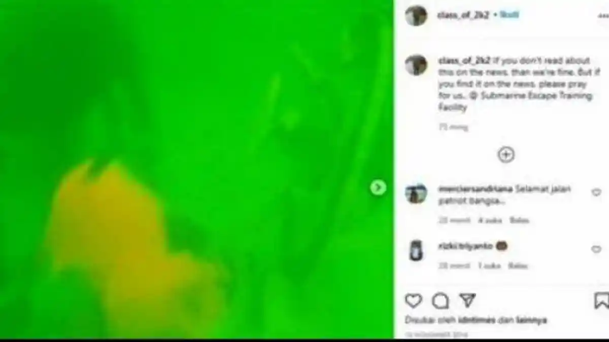 Komandan KRI Nanggala Pernah Unggah Video Evakuasi Saat Kapal Selam Tenggelam, Caption Bikin Haru