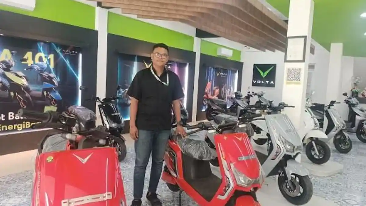 Jelang Akhir Tahun, Penjualan Motor Listrik di Medan Masih Minim