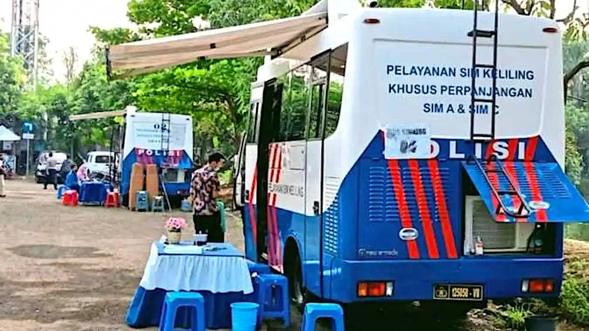 Inilah Lokasi Layanan SIM Keliling Jakarta, Kamis 20 November 2025