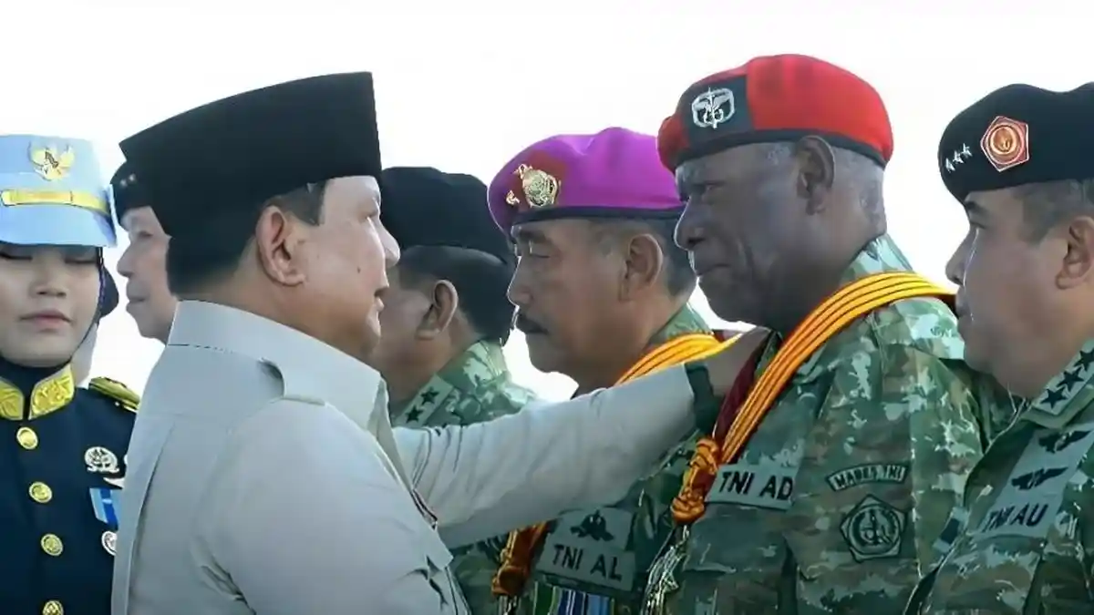 SOSOK Letda Purn Darius Bayani, Rambo dari Papua yang Dapat Bintang Sakti dari Prabowo Subianto