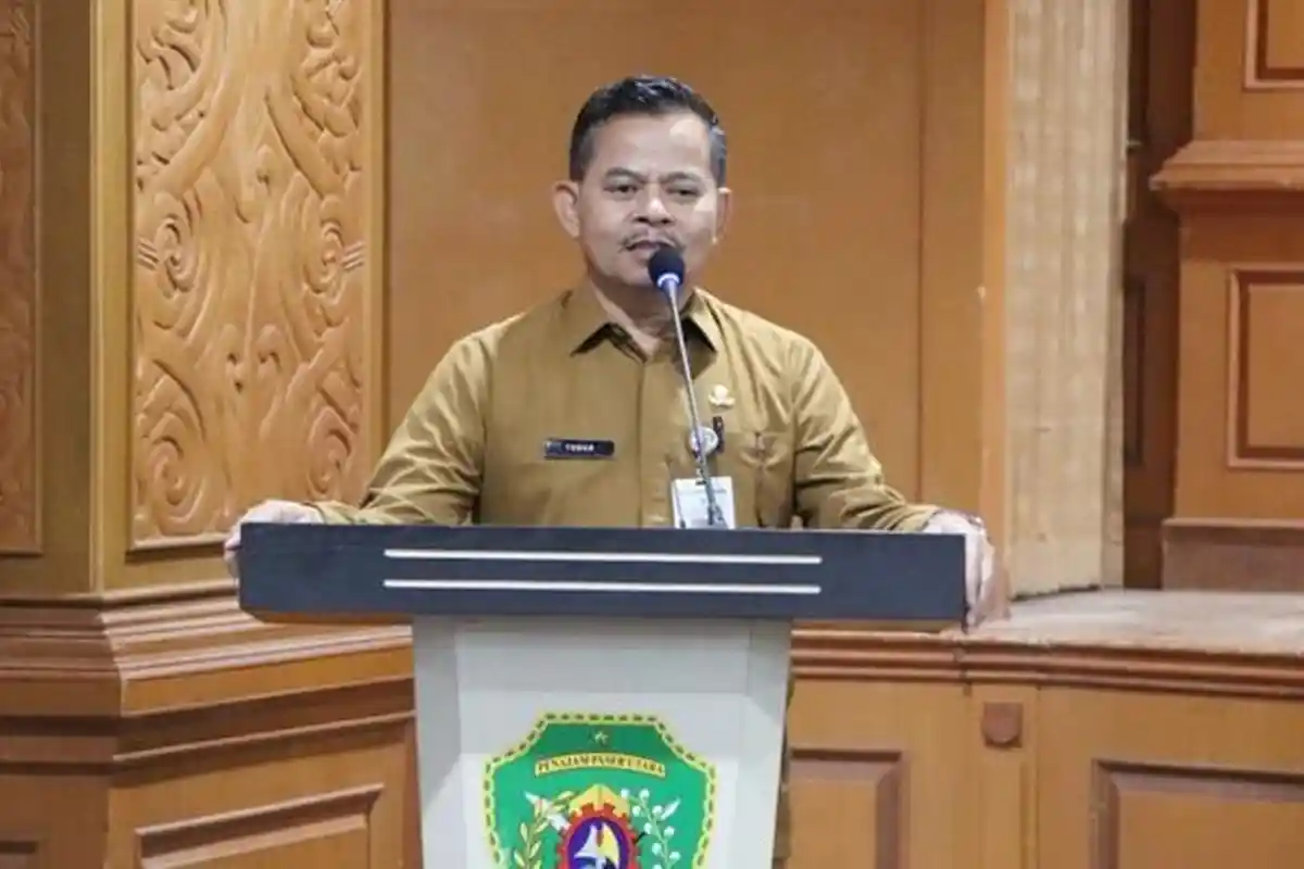 Sekda PPU Tohar Buka Rakor Pengawasan Kearsipan Internal Kabupaten PPU 2024