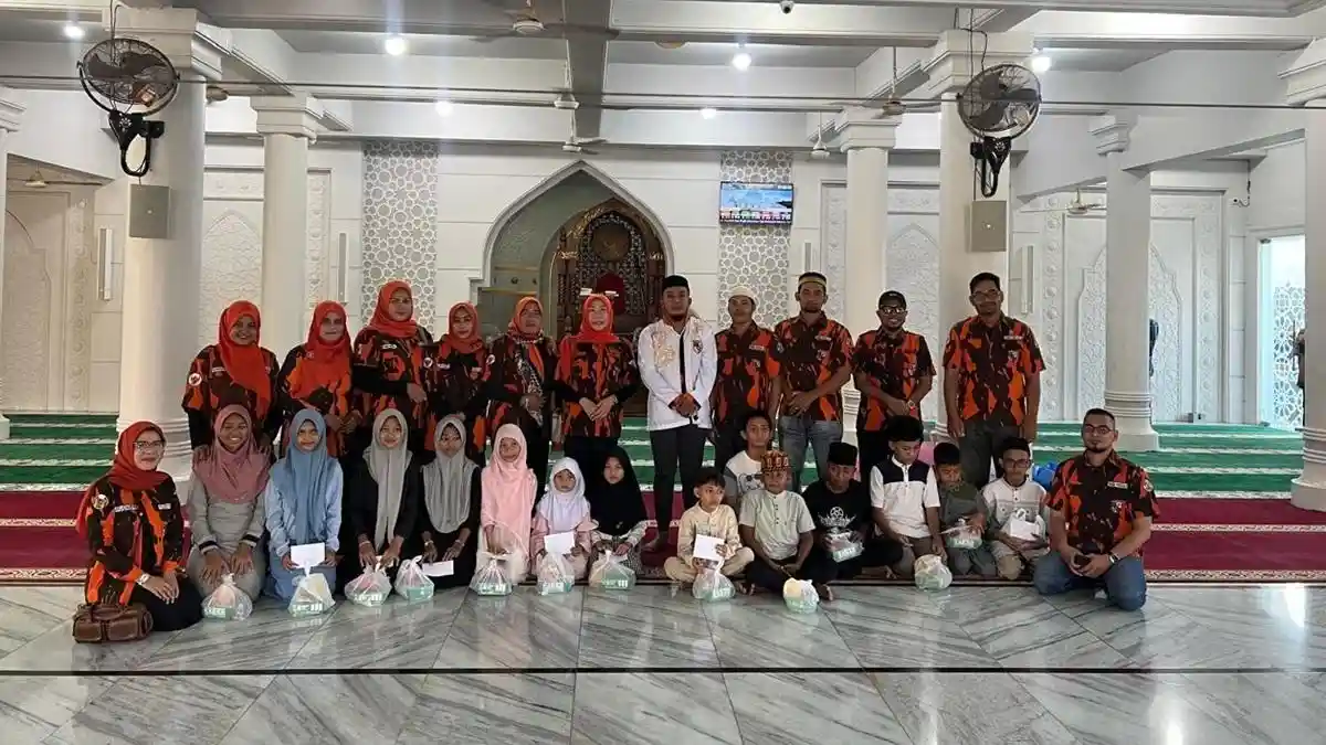 Pemuda Pancasila Banda Aceh Santuni Anak Yatim Jelang Lebaran
