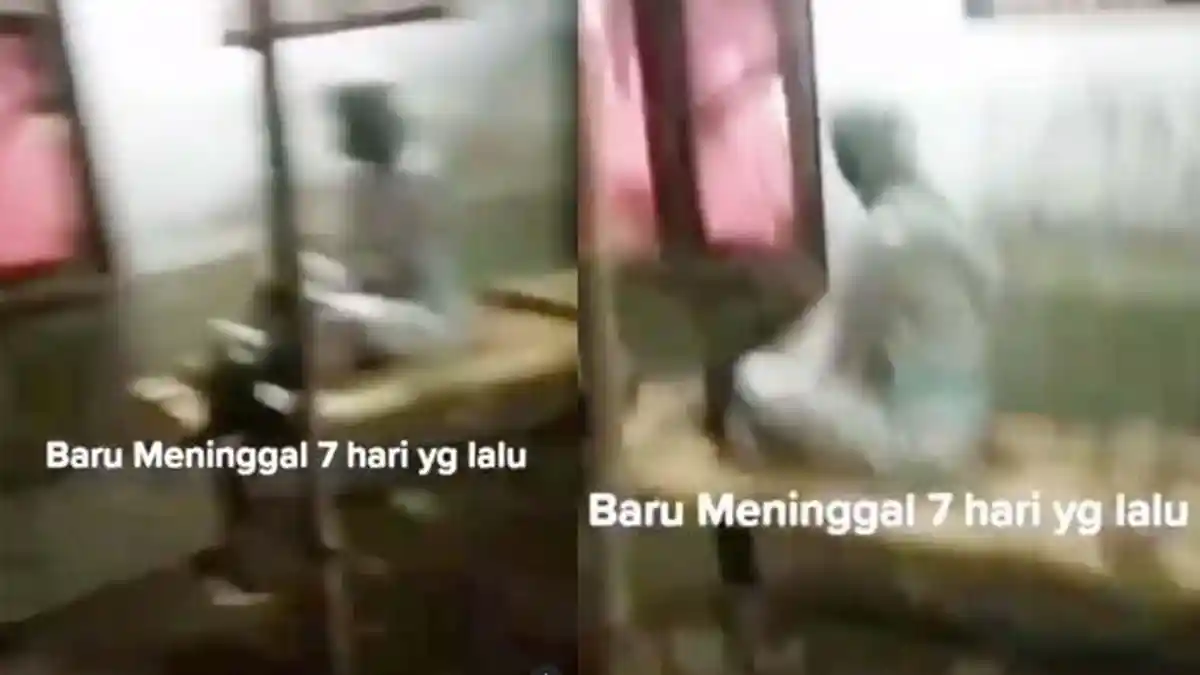 Viral Video Wanita Bangkit dari Kubur setelah 7 Hari Meninggal, Ternyata Ini Fakta Sebenarnya