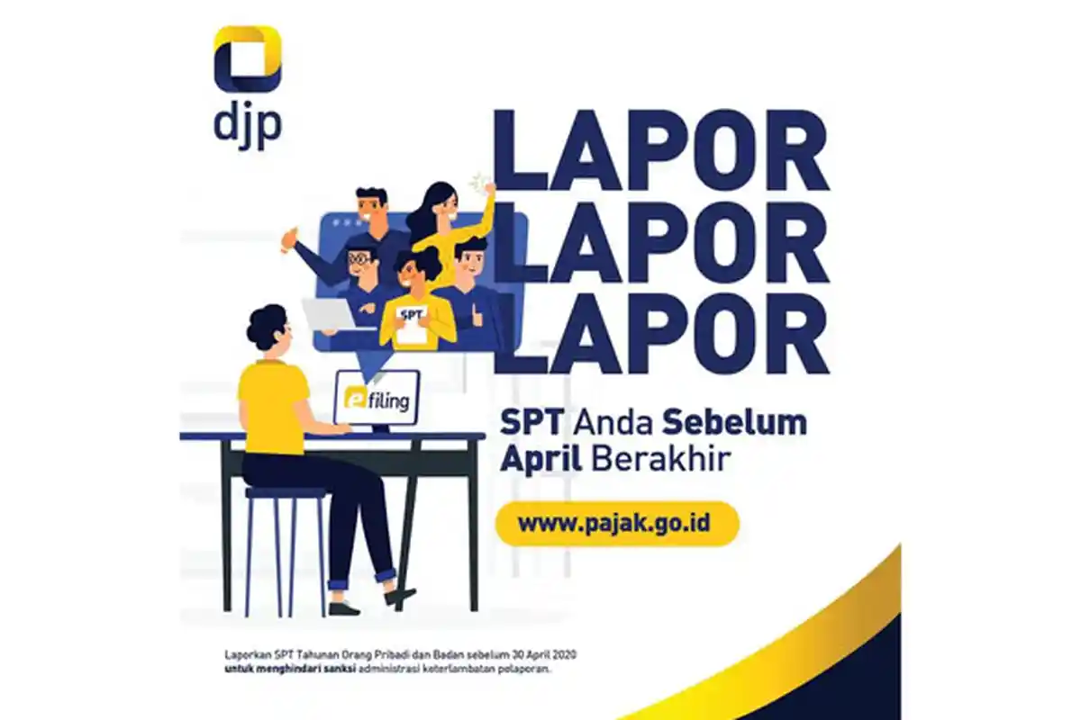 Cara Daftar Akun DJP Online dan Isi e-Filing SPT Tahunan, Batas Lapor Pajak Akhir April 2022 