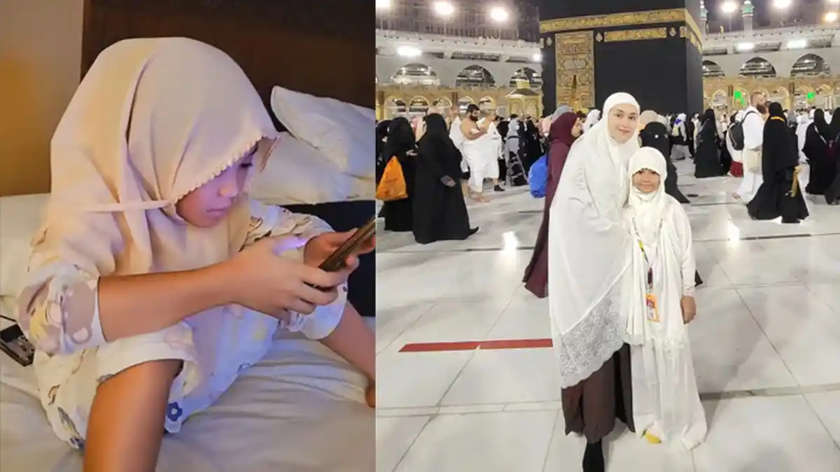 Umroh saat Ujian Sekolah, Bilqis Sampai Lakukan Ini Demi Kerjakan Soal, Ayu Ting Ting: Tetap Ujian