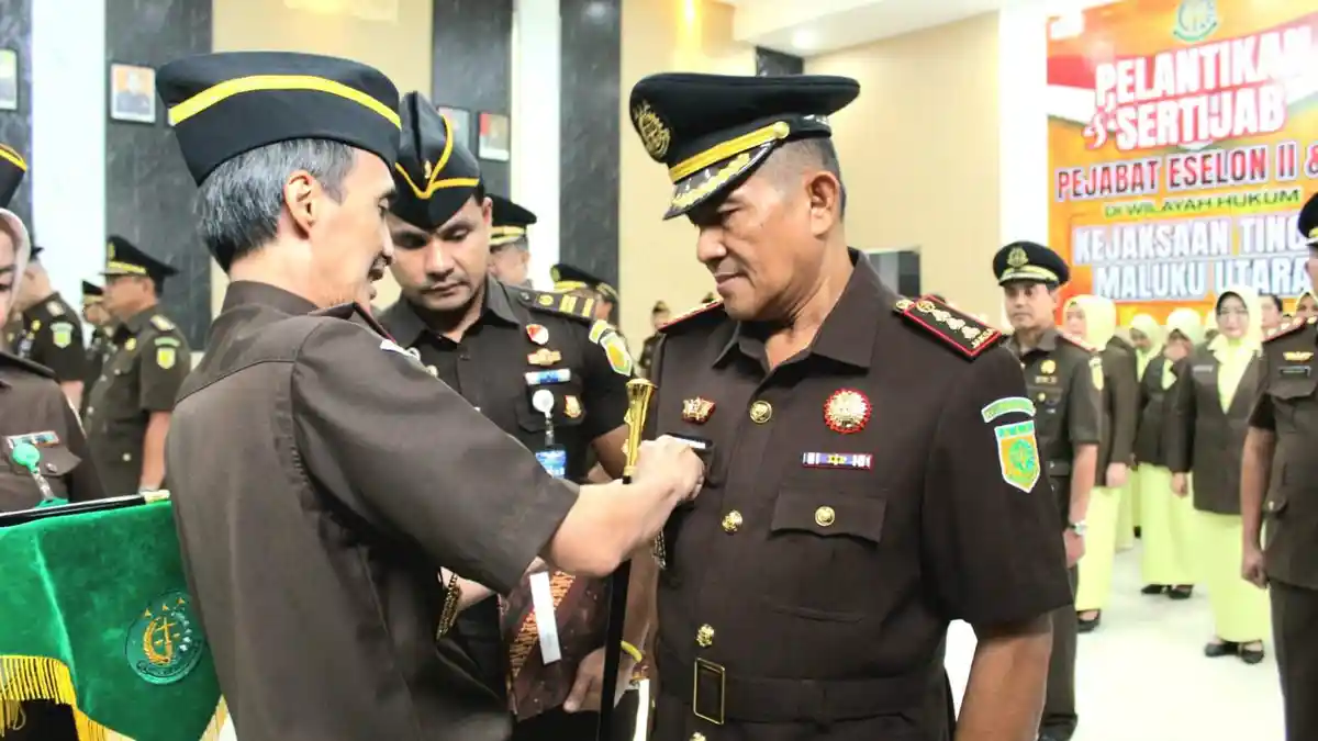 11 Pejabat Kejati Maluku Utara Berganti, Herry Ahmad Titip Pesan Ini