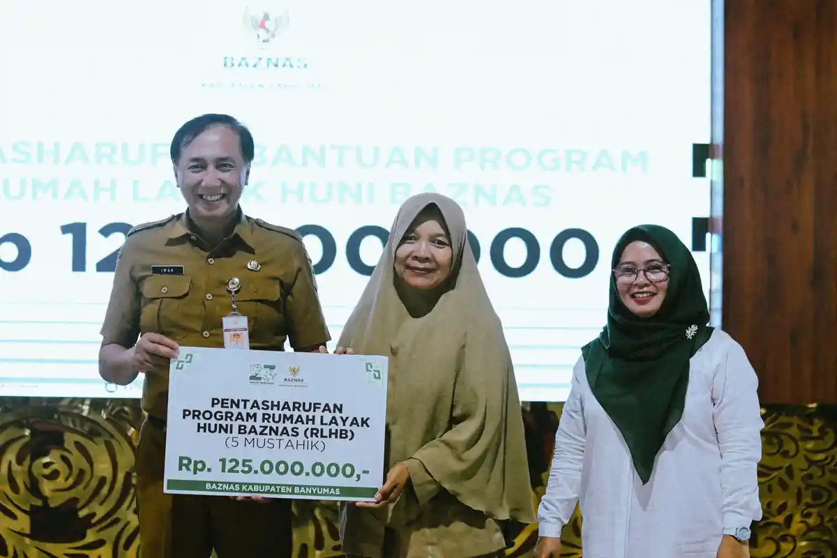 Baznas Banyumas Salurkan Bantuan Rp368 Juta untuk Berbagai Program Kesejahteraan