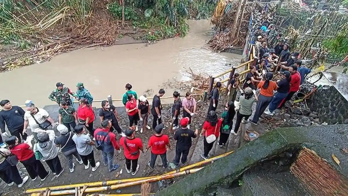 BANJIR Landa Kota Denpasar 10 September 2025, DPP Ikatan Nasional Konsultan Indonesia Ikut Bantu