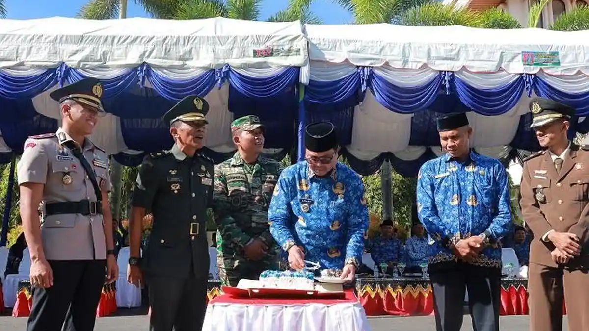 Peringatan HUT Ke-53 Korpri di Aceh Barat, Pj Bupati Azwardi Tekankan Transformasi PNS Jadi ASN