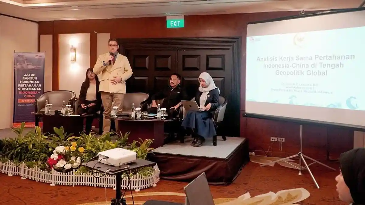Undang Wakil Ketua Komisi I DPR, Unhan Bahas Kerja Sama Pertahanan RI-China