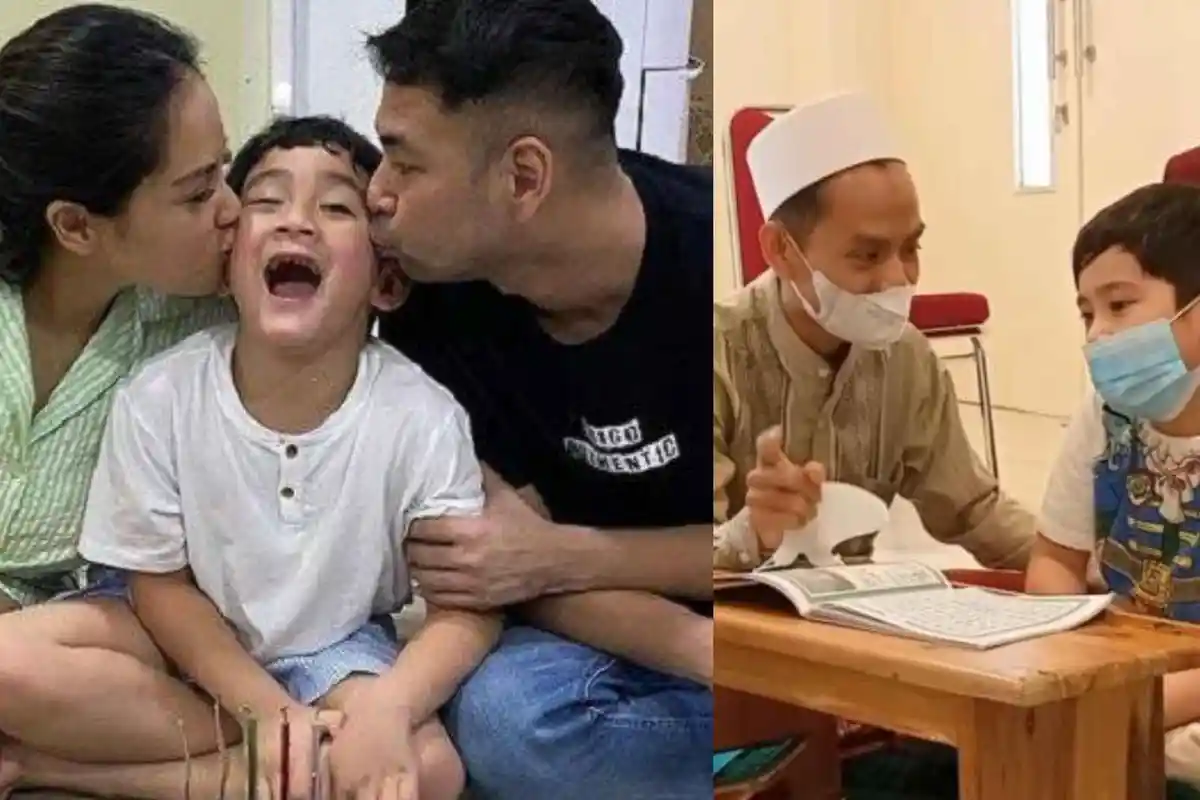 Raffi Ahmad Antar Rafathar Masuk Pesantren, Terekam Kegiatan Kakak Rayyanza Bareng Para Santri
