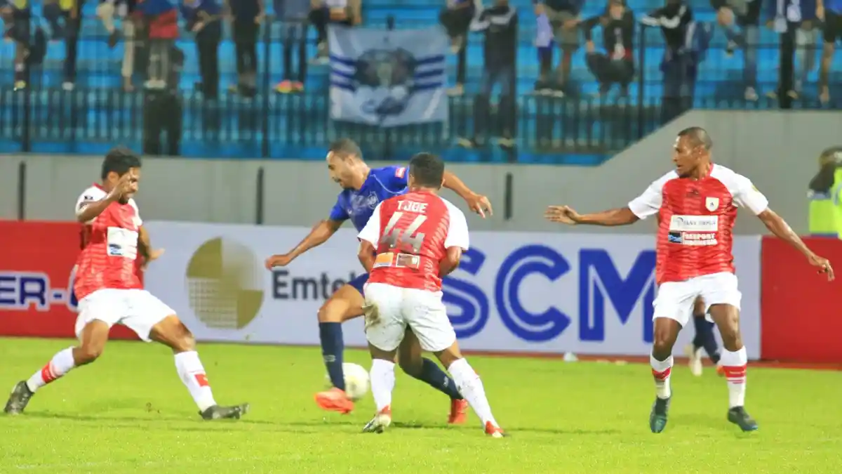 Hasil Babak Pertama Persipura vs Persela Liga 1 2019, Skor Sementara 1-0