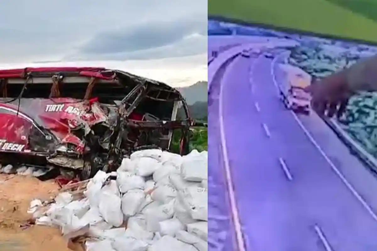 Sosok Sopir Truk Tabrak Bus Wisata SMP di Tol Pandaan-Malang Jadi Tersangka, 40 Siswa Luka 4 Tewas