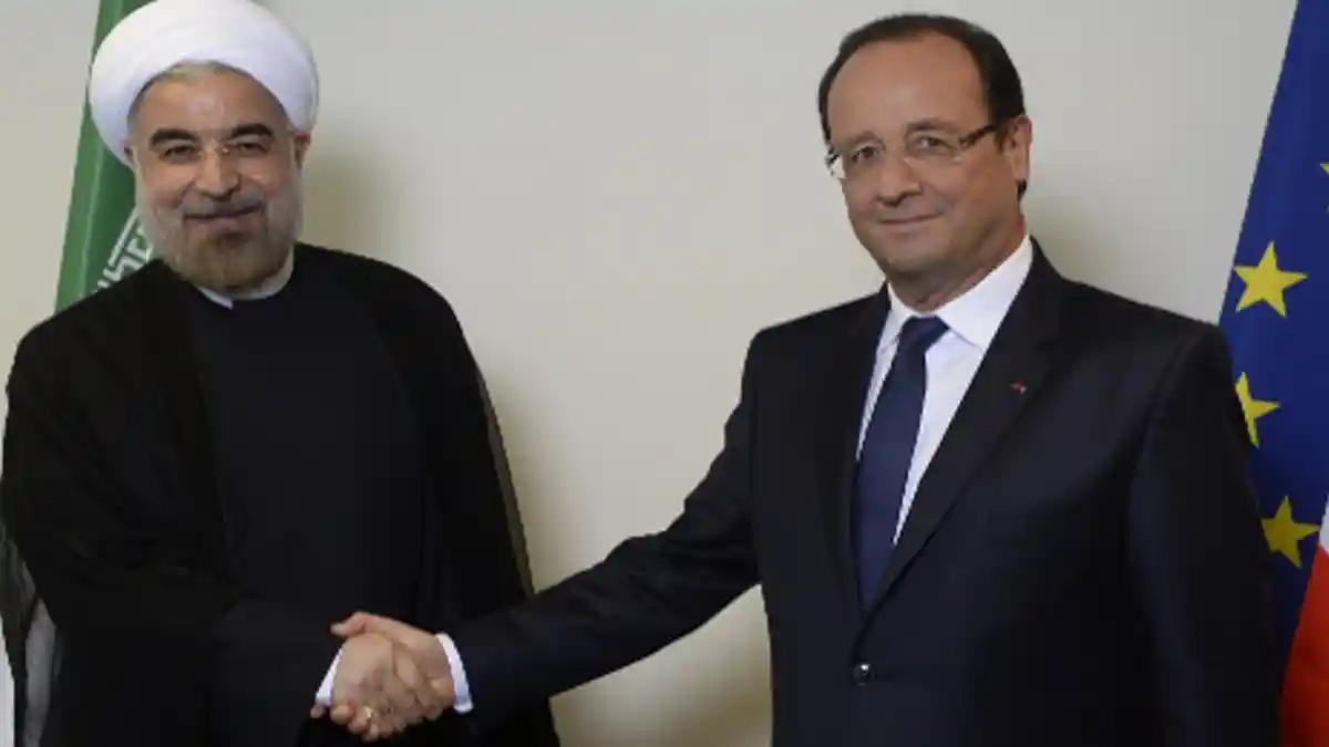 Gara-gara Sajian Wine, Rouhani Batal Makan Siang Bareng Presiden Prancis