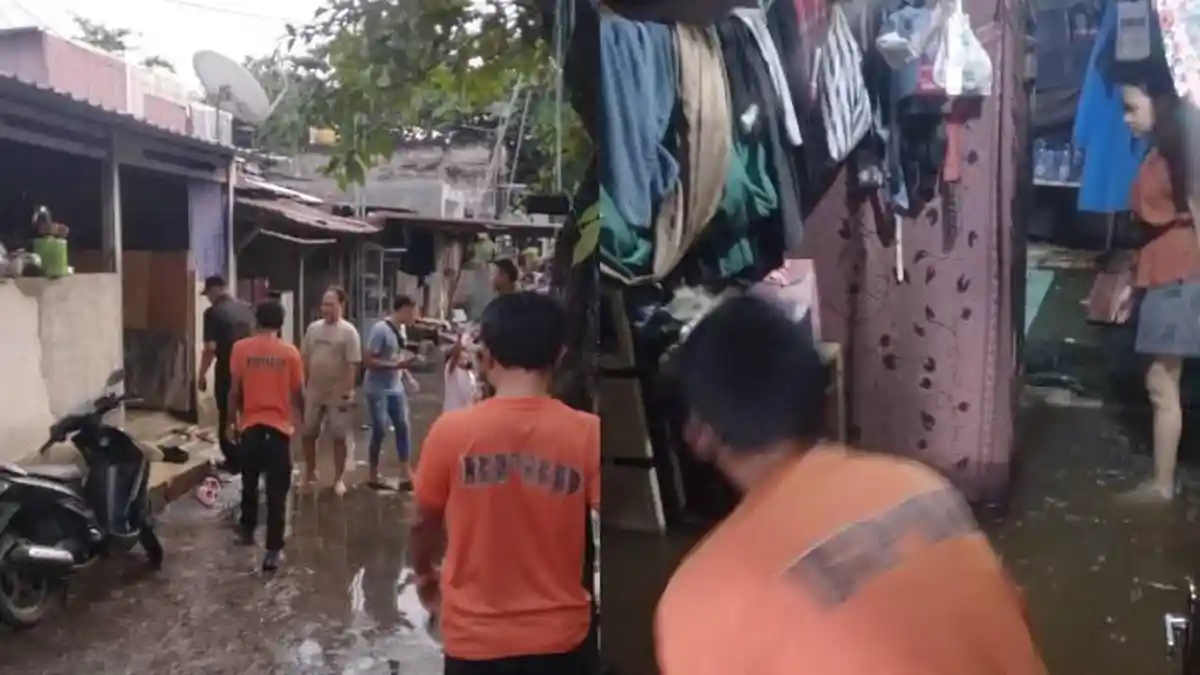 Banjir Setinggi 120 Sentimeter Rendam 18 Rumah di Sandubaya Mataram