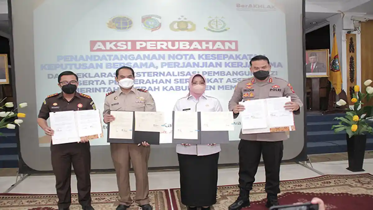 BPN Mempawah Lakukan Aksi Perubahan Zona Integritas Menuju WBK dan WBBM