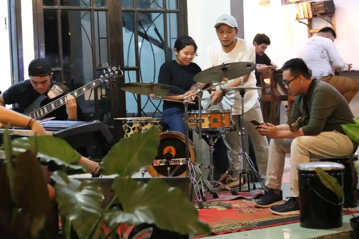 Jazz Kampung Timur Terbuka Bagi Siapapun, Penyuka Musik Juga Musisi Balikpapan