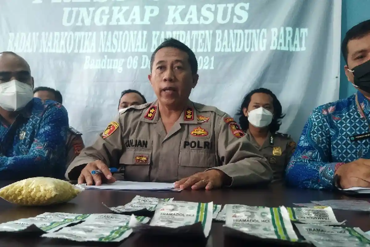 WASPADA, Pengedar Narkoba Sasar Pelajar di Bandung Barat, Untung 2 Pelaku Diringkus Petugas BNN