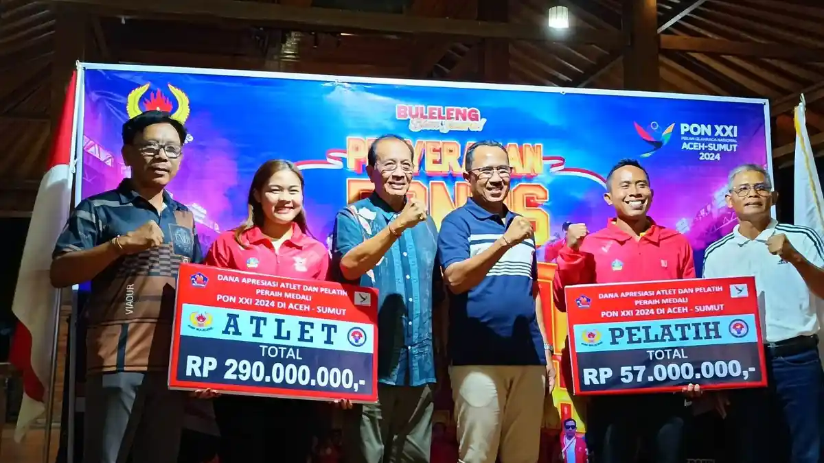 CAIR! Jelang Hari Raya Kuningan Bonus Atlet dan Pelatih Buleleng Keluar, Total Mencapai Rp 347 Juta