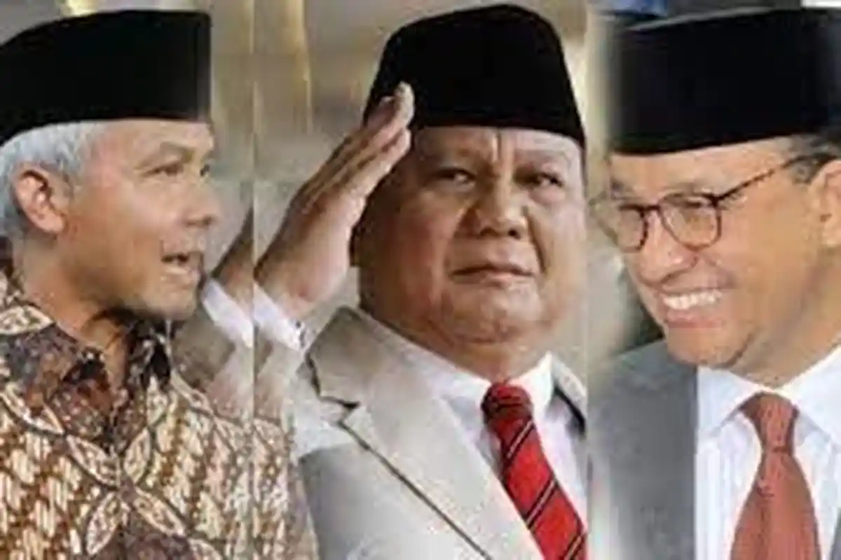 Survei Capres Versi LSI: Elektabilitas Anies Baswedan di 2023 Turun Prabowo Naik Ganjar Fluktuatif