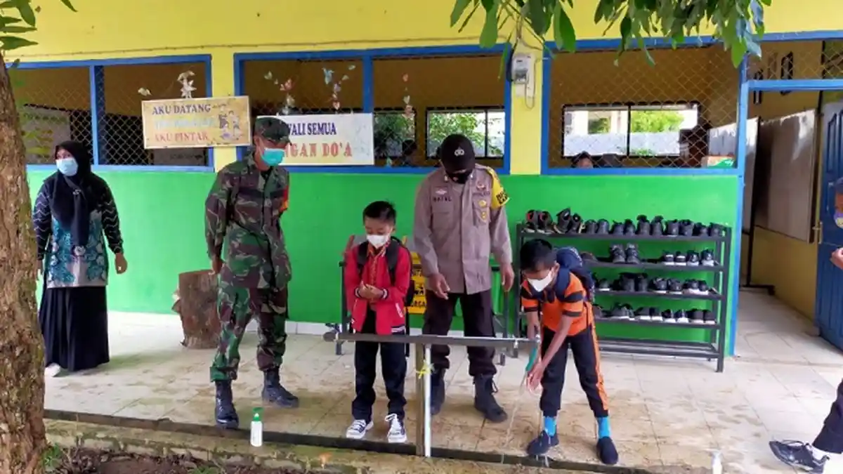 PTM di Tapin, 52 SD dan 18 SMP Hari Ini Resmi Gelar Pembelajaran Tatap Muka