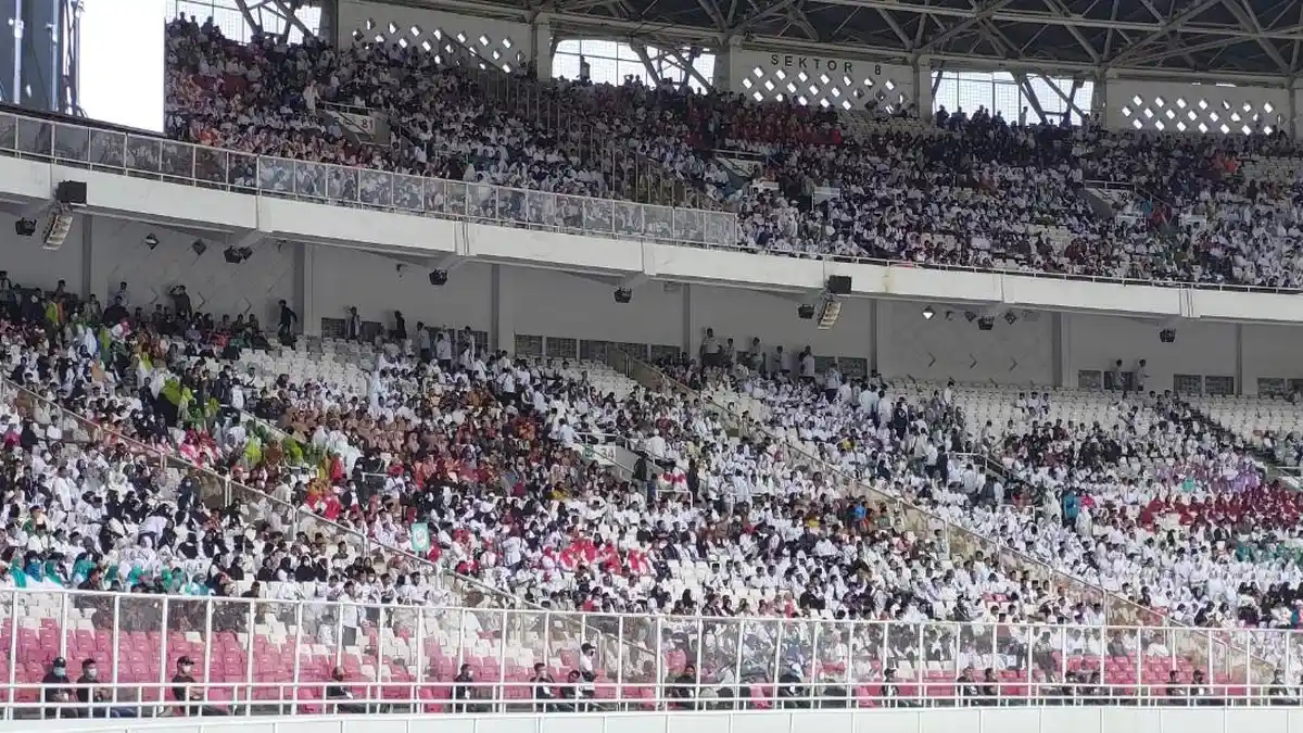 Hari Ini, Ribuan Relawan Jokowi Penuhi GBK Hadiri Acara Nusantara Bersatu