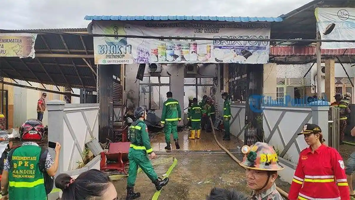 Kebakaran 9 Rumah di Singkawang, Surat Penting Terbakar Wali Kota Janji Permudah Pengurusan