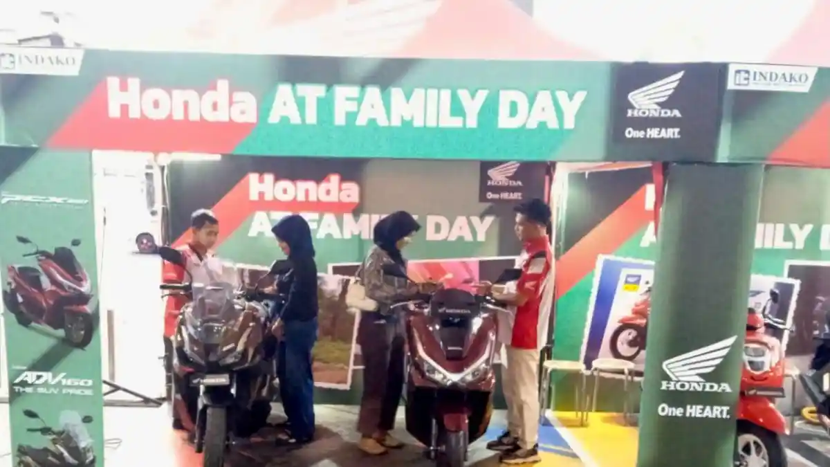 Honda AT Family Day Jawab Kebutuhan Pecinta Skutik