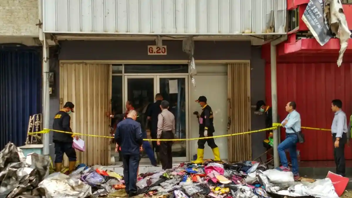 Melisa Tidak Bisa Tidur Semalaman Mengetahui Tokonya Terbakar Habis