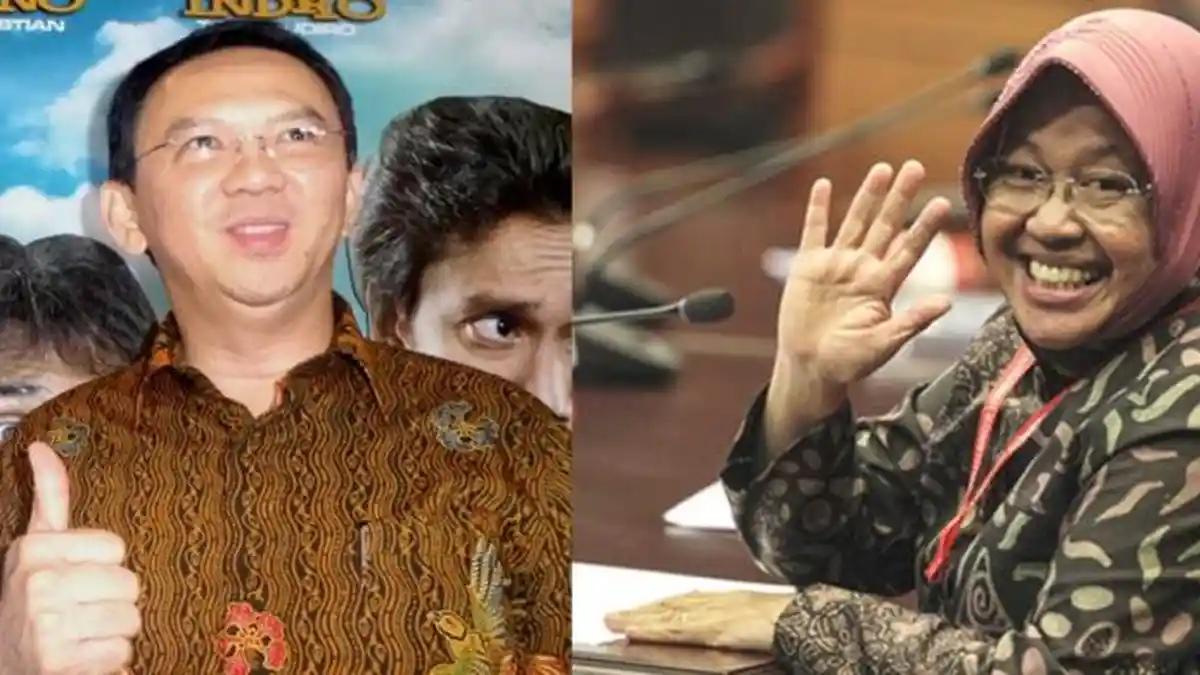 Survei Poltracking Indonesia: Pasangan Ahok-Heru Dikalahkan Risma-Sandiaga