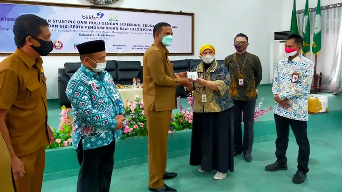 Bupati Aceh Timur Buka Kegiatan Ujicoba Aplikasi Siap Nikah dan Hamil
