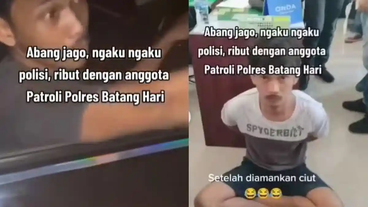Kronologi Pria Ngaku Polisi Ribut dengan Anggota Patroli Polres ...