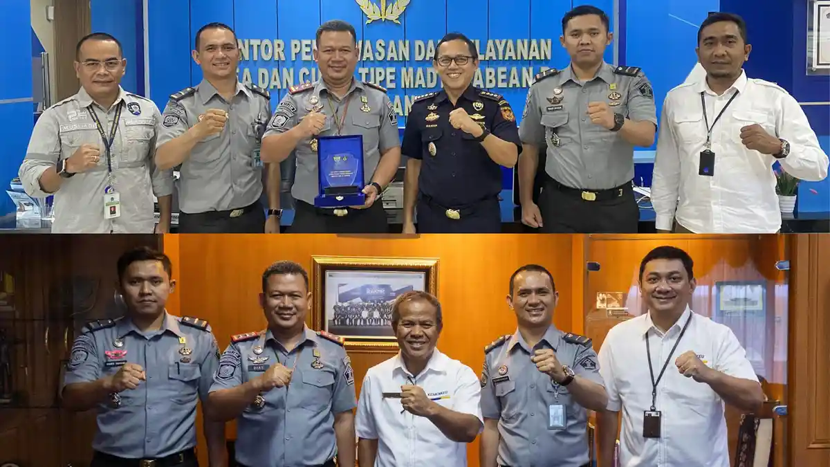 Awali Masa Kepemimpinan, Karutan Labuhan Deli Lakukan Kunjungan Silaturahmi Dengan APH