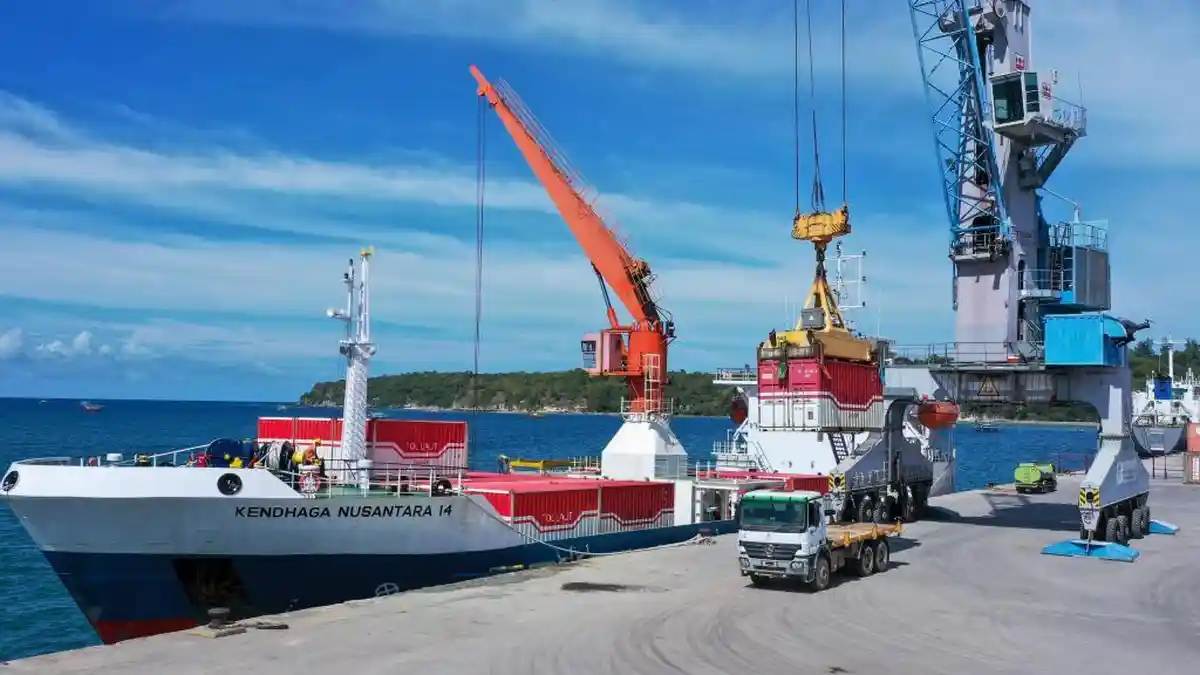 Kapal Tol Laut Kembali Berlayar ke Aceh, Ini Komoditas yang Dibawa