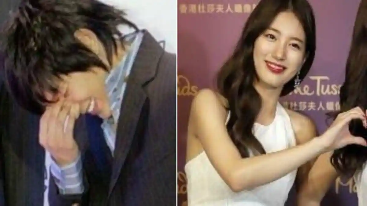 Perbedaan Patung Lilin Lee Jun Ki dan Suzy Ini Bikin Netizen Bingung Sekaligus Ngakak!