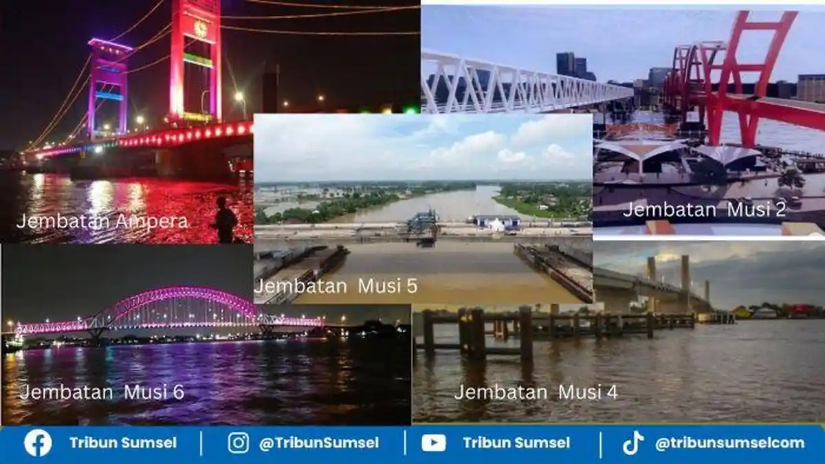 Profil Jembatan Musi 5 Bakal Dioperasikan Jelang Lebaran 2026, Panjang ...