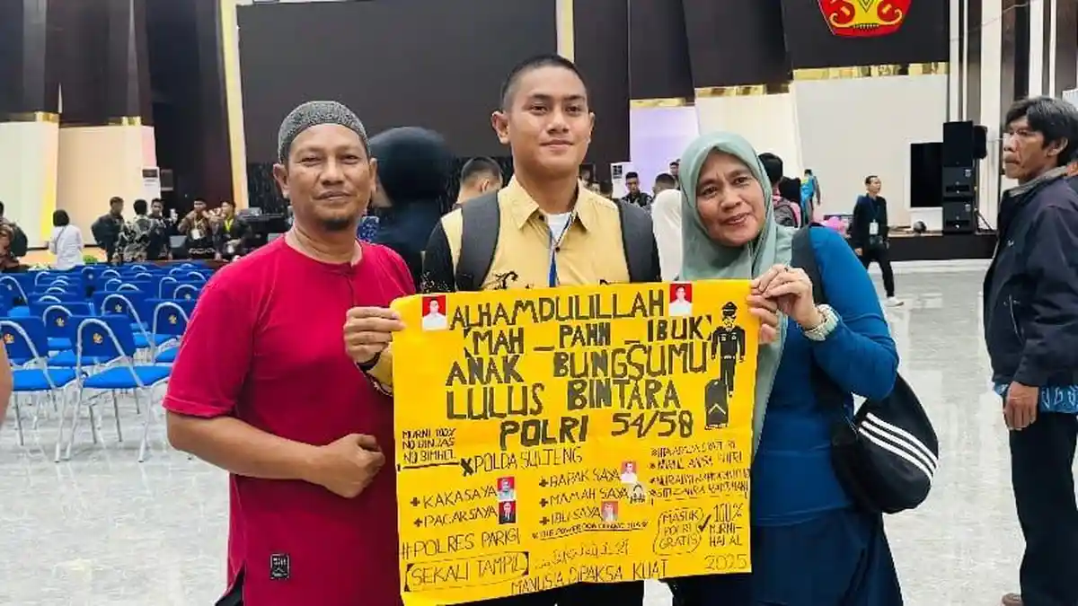 Dari Parigi Moutong Lulus Casis Polri, Muh Raihan : "jalur bersih" itu Jelas
