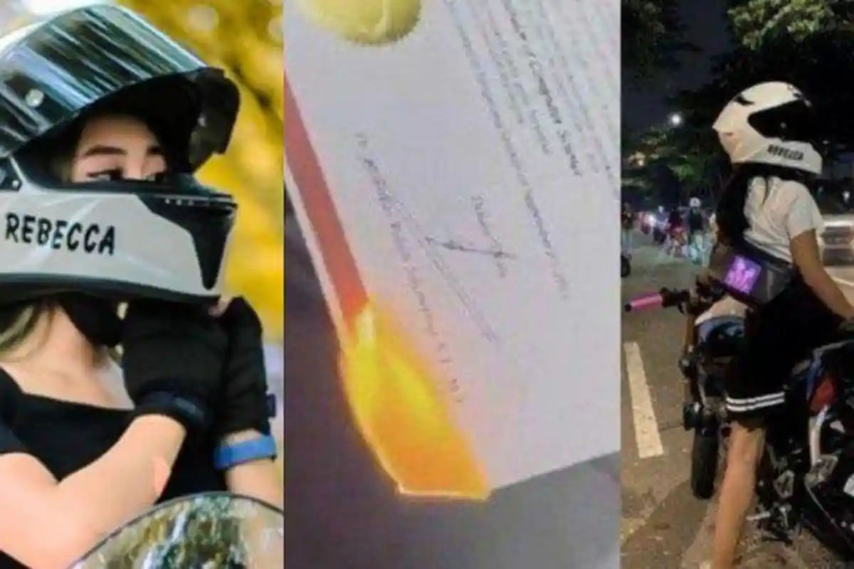 Sosok Rebecca Cewek Motor yang Bakar Ijazah S1 Pacarnya, Alasannya Helm, Mantan Bohong: Dia Obsesi