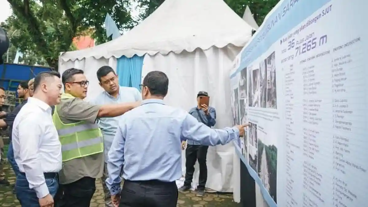 Bobby Nasution Klaim Program Medan Tanpa  Kabel  Masih Berlanjut, Ada 18 Ruas Jalan masih Dikerjakan