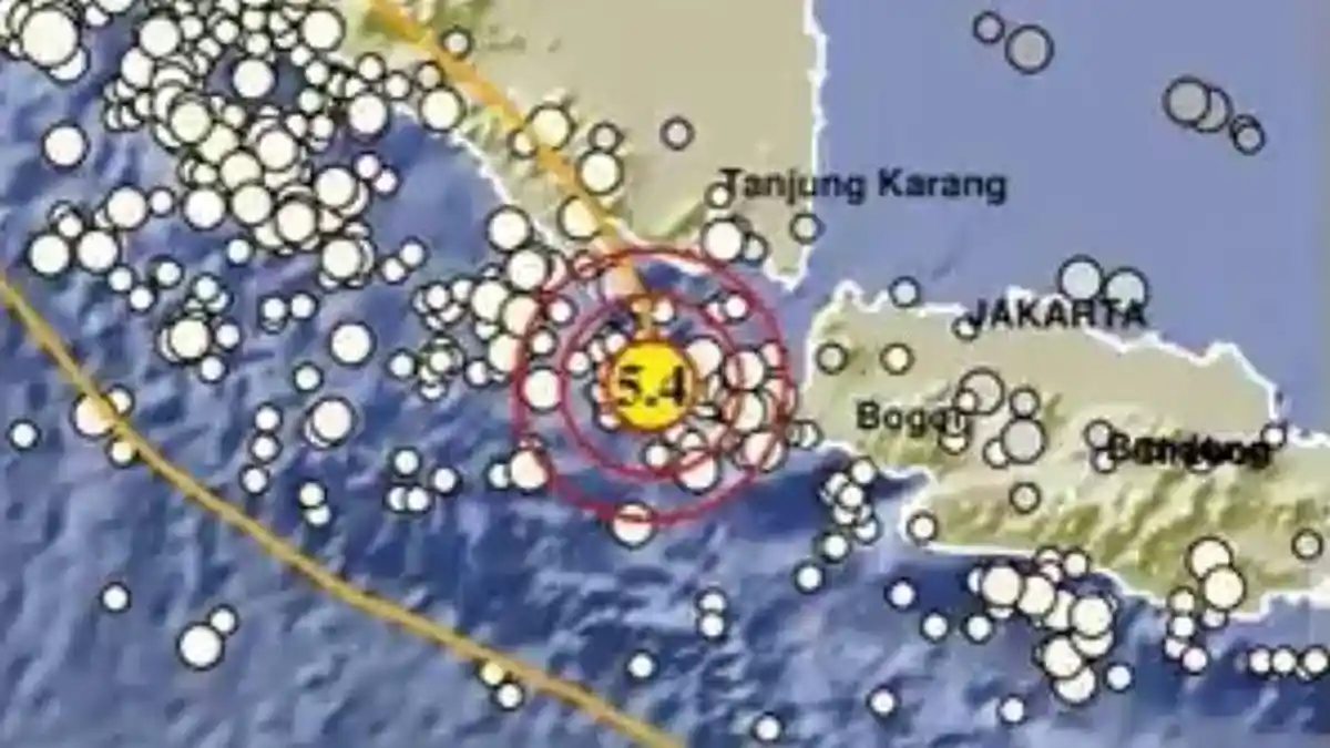 Gempa Sumur Banten M 5,4 Banyak Dirasakan Warga, Netizen Sebut di Bogor Ada Pasien Langsung Keluar